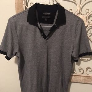 Gray Banana Republic Medium Polo